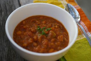 Pumpkin Chili with beef