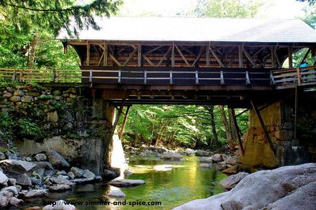 Flume Gorge, and Lake Echo  New Hampshire