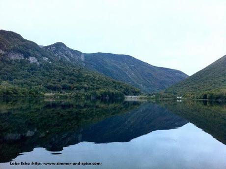 Flume Gorge, and Lake Echo  New Hampshire