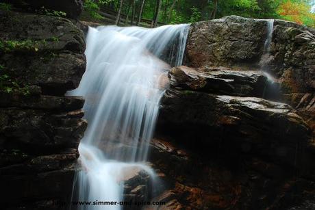 Flume Gorge, and Lake Echo  New Hampshire