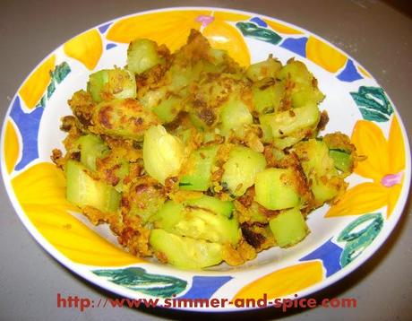 Stir-fried Zucchini