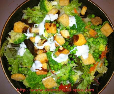 Healthy Green Salad