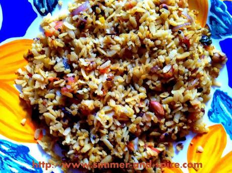 Poha ( Beaten Rice )