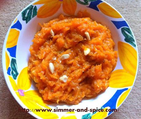 Shakarkand Halwa ( Sweet Potato dessert)