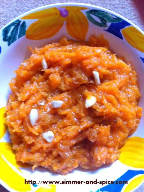 Shakarkand Halwa ( Sweet Potato dessert)