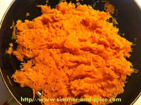 Shakarkand Halwa ( Sweet Potato dessert)