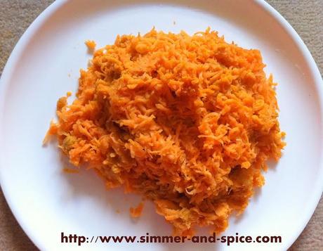 Shakarkand Halwa ( Sweet Potato dessert)