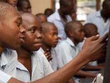 Give Computer School Africa with Camara