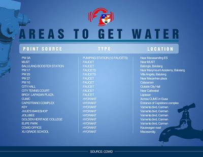 Water rationing, missing persons, free shipping, and more updates in the wake of Typhoon Sendong