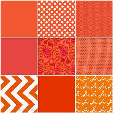 Tangerine Tango fabrics