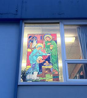 Nativity Mural from Canada