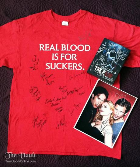 Charity Auction of True Blood Goodies signed by 13 Cast Members