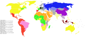 Main world languages