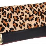 Steve Madden B Frankie Clutch $68.00 I love leopard pony hair and the fact that it has red trim makes this a clutch worth having.