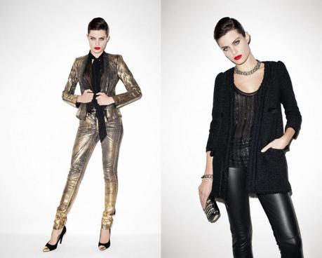 Isabeli Fontana for Mango Fall Winter 2011