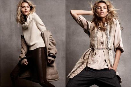 Anja Rubik for H&M Winter 2011 Collection
