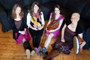 Photo - Carrie Thomas's Edinburgh-based ceilidh band 'Carrie on Dancing'