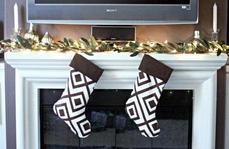 OUR HOLIDAY DECOR: Gold/White/Silver + Black/Green