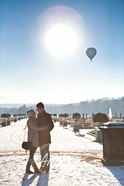 couple in snow