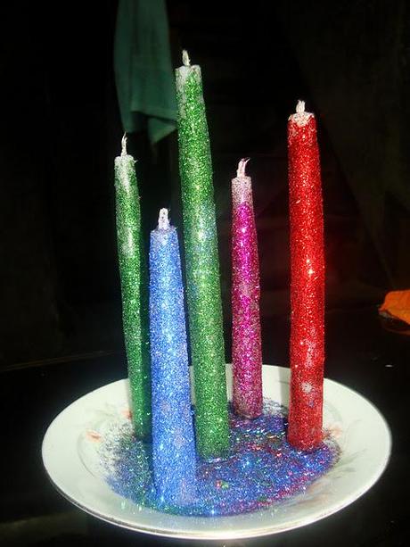 Glitter Candles