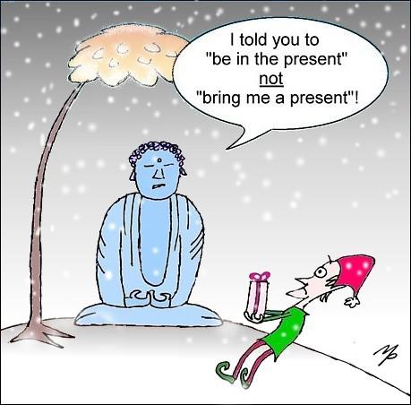 Buddha-present