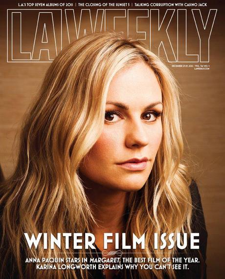 Anna Paquin makes the cover of LA Weekly’s Winter film Review