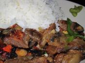 Miso Marinaded Beef with Rice