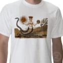 Symbolic Alchemy tee shirt with Sun and Moon