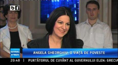 Angela's life, a fairy tale. Interview on B1 TV