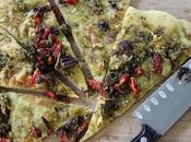 Sun-dried Tomato, Kalamata Olive Basil Pesto Focaccia