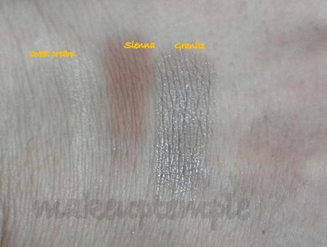 Swatches:Mary Kay: Mary Kay Colour Chart Tawnies Swatches