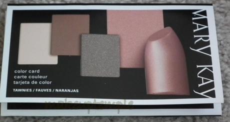 Swatches:Mary Kay: Mary Kay Colour Chart Tawnies Swatches