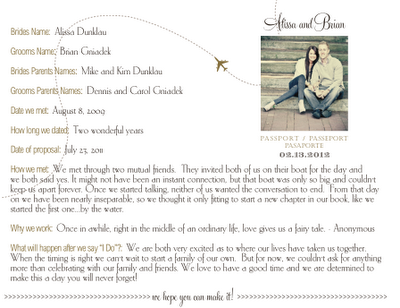 Passport-Palooza: Anatomy of the Wedding Passport Invitation