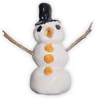 Ceramic Snowman