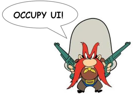 Occupy UI! – Larry Blumen