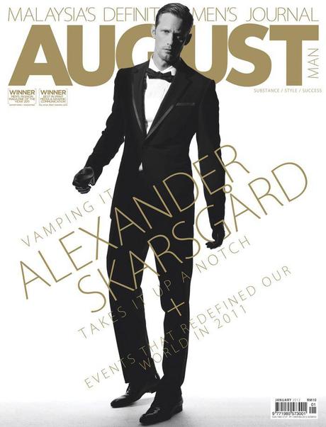 January’s “August Man” is Alexander Skarsgard