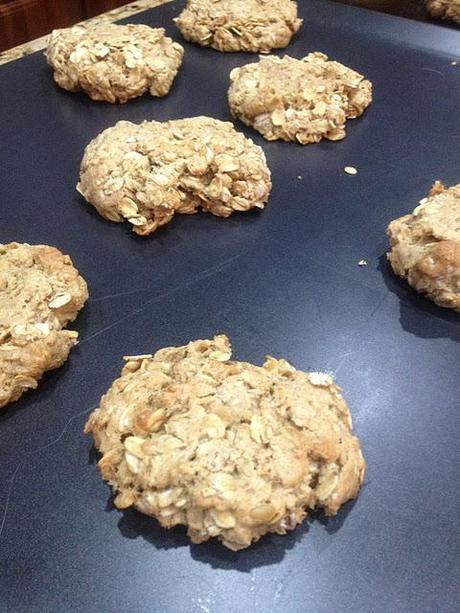 Gluten Free & Dairy Free Oatmeal Cookies