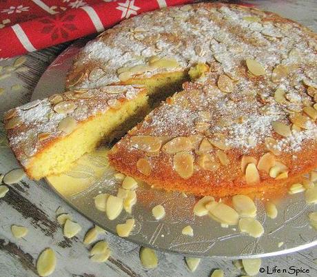 Almond Olive Oil Cake