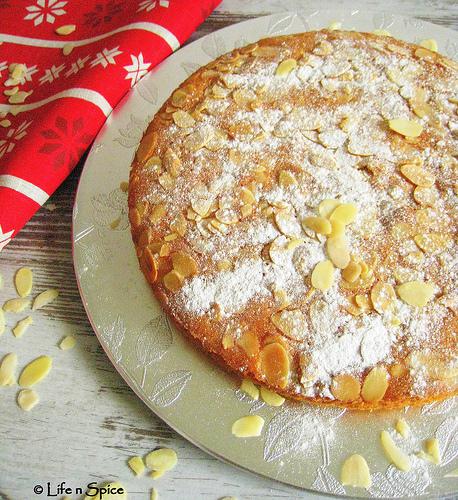 Almond Olive Oil Cake