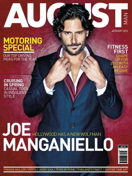 Joe Manganiello in January 2012 August Man Magazine.