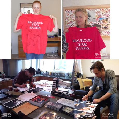 LAST CHANCE to place your bid on signed True Blood collector’s items
