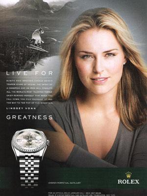 Rolex Oyster Perpetual Datejust – Lindsey Vonn