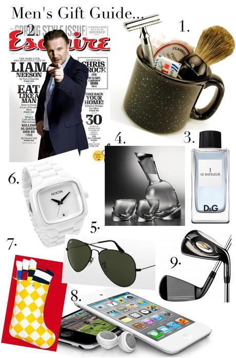 Men's Holiday Gift Guide.