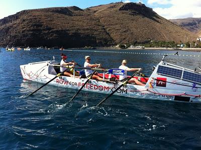 Five Women Row for Freedom