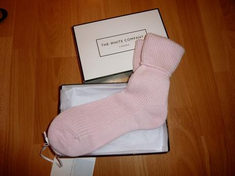P1000778 1024x768 Cosy Cashmere Socks from The White Company 