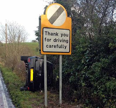 Thank You For Driving Carefully
