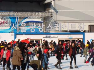 Ice Skating in Seoul