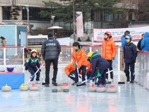 Ice Skating in Seoul