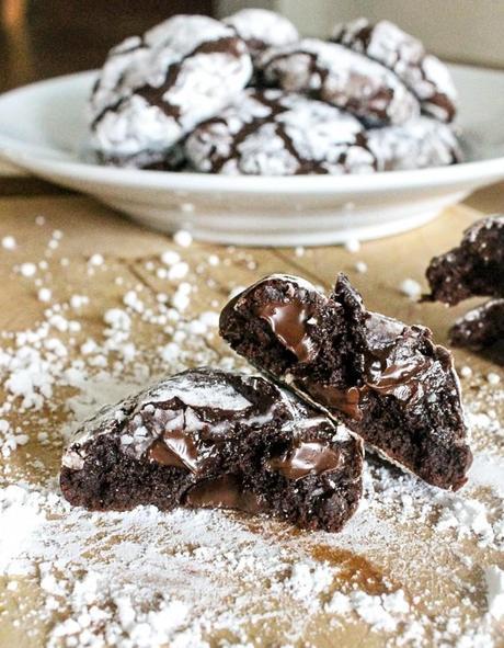 Bakerita’s Top 14 Recipes of 2014 Gluten Free Chocolate Crinkle Cookies