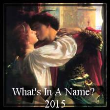 What's in a Name Challenge 2015
